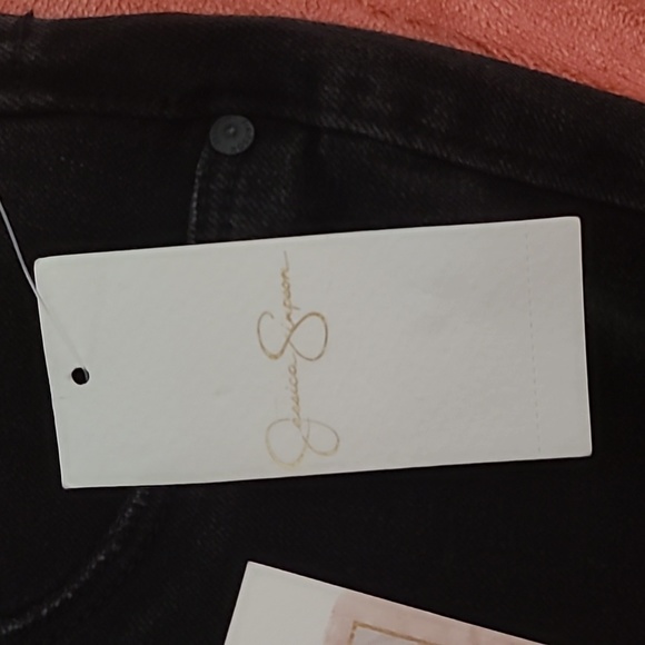Jessica Simpson Kiss Me Vintage Black Jeans Size 26 - Picture 6 of 13